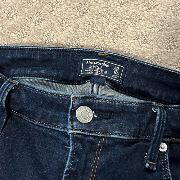 Abercrombie super high rise skinny jeans - Picture 2 of 3